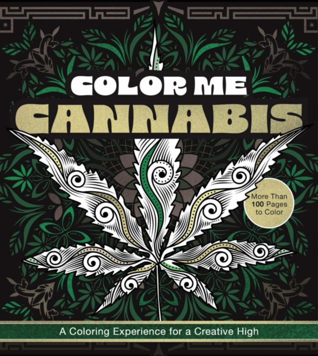 Kniha Color Me Cannabis