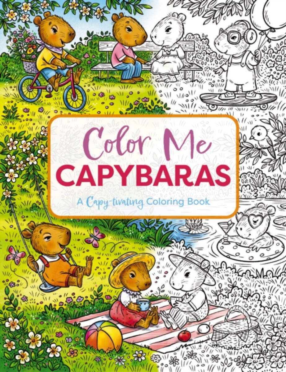 Kniha Color Me Capybaras