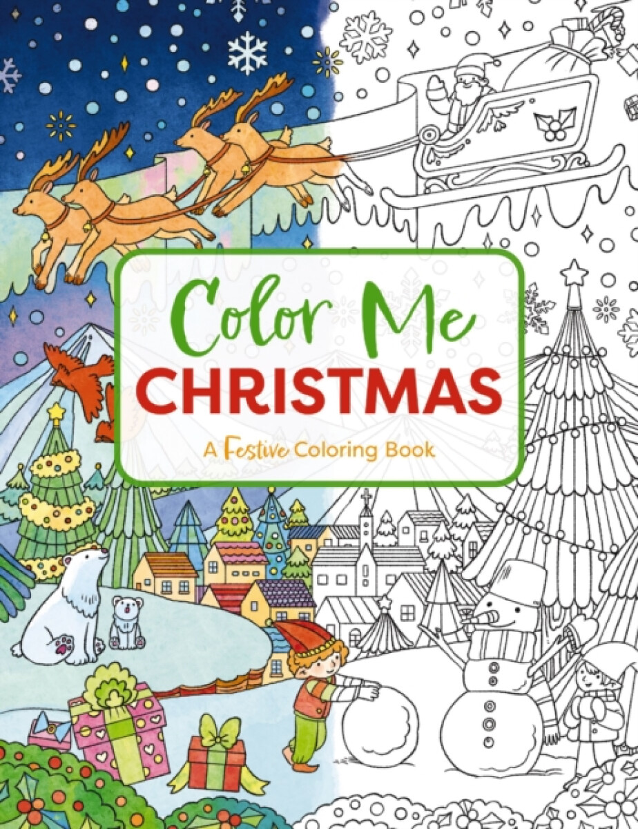 Kniha Color Me Christmas
