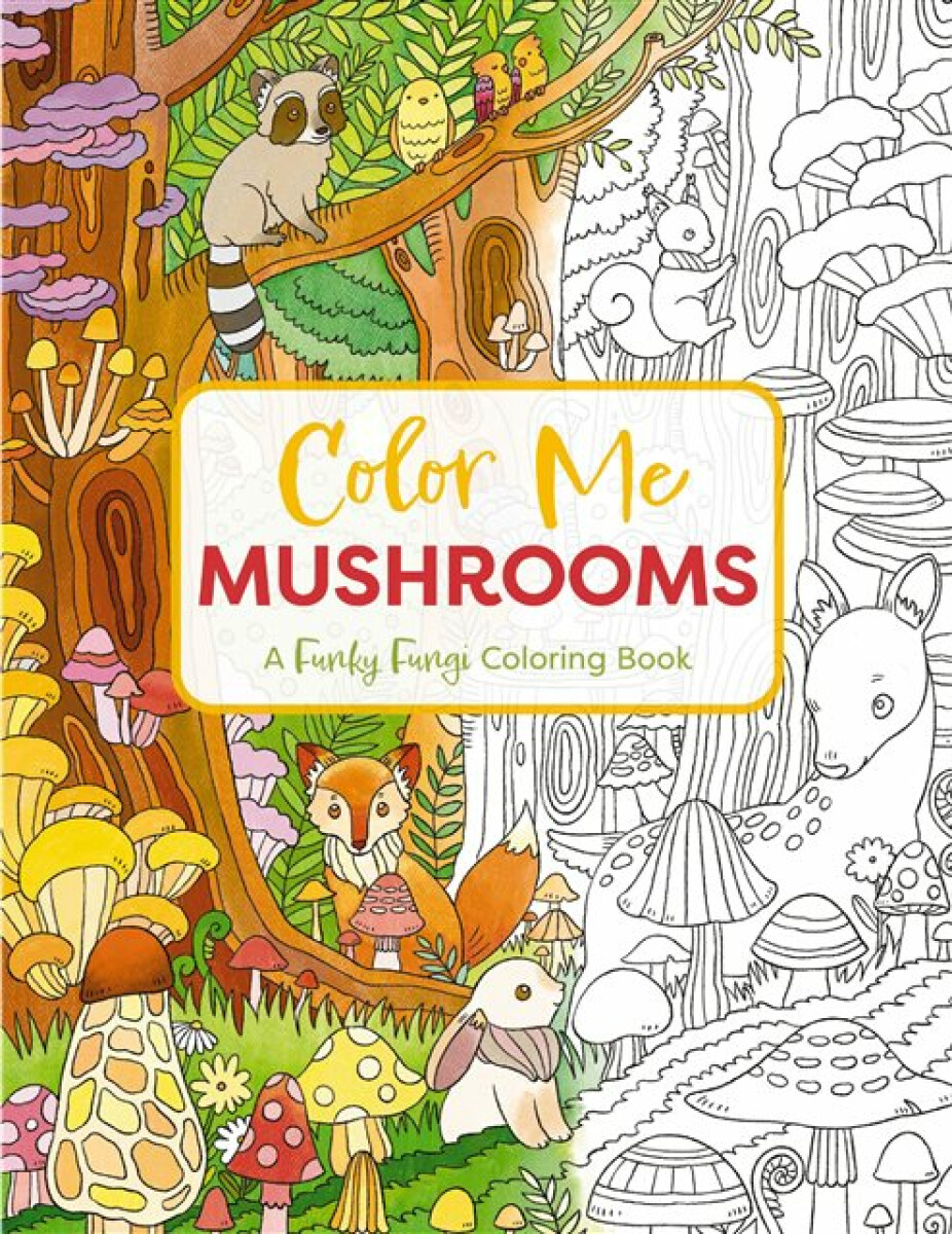 Kniha Color Me Mushrooms