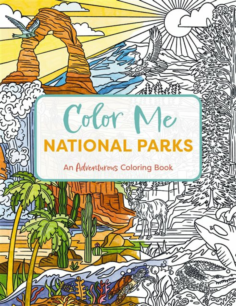 Kniha Color Me National Parks