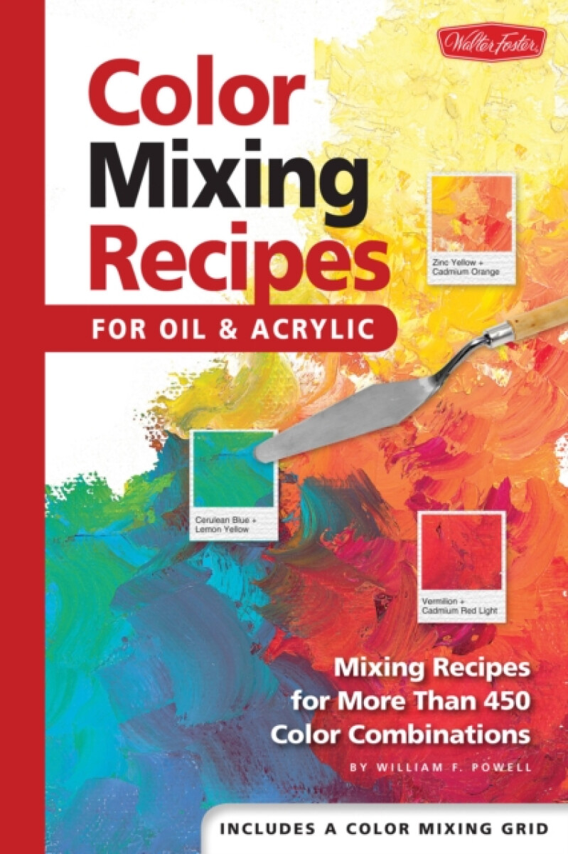 Kniha Color Mixing Recipes for Oil a Acrylic