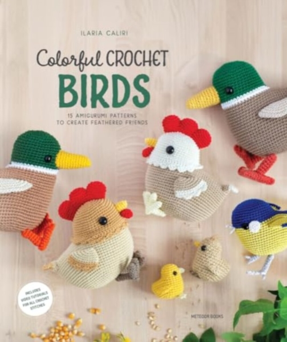 Kniha Colorful Crochet Birds
