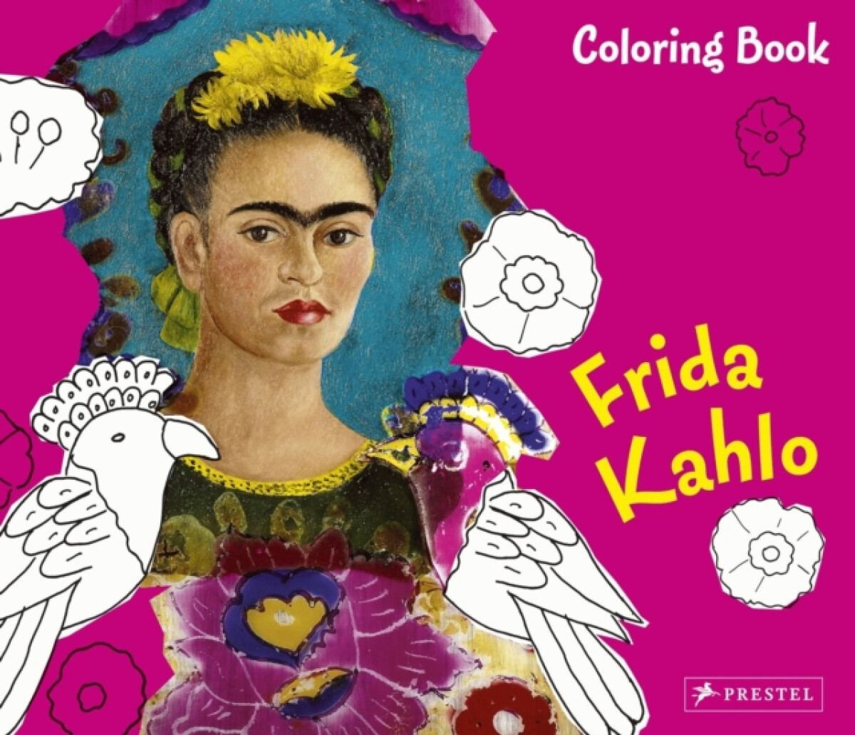 Kniha Coloring Book Frida Kahlo