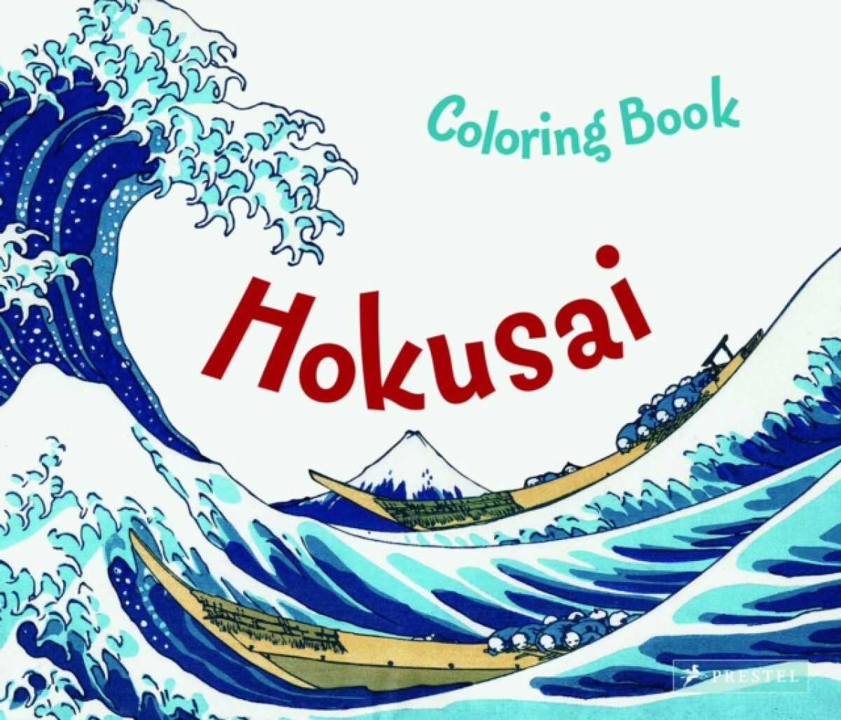 Kniha Coloring Book Hokusai