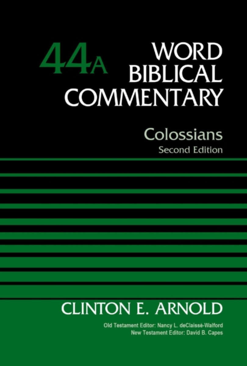 Kniha Colossians, Volume 44A