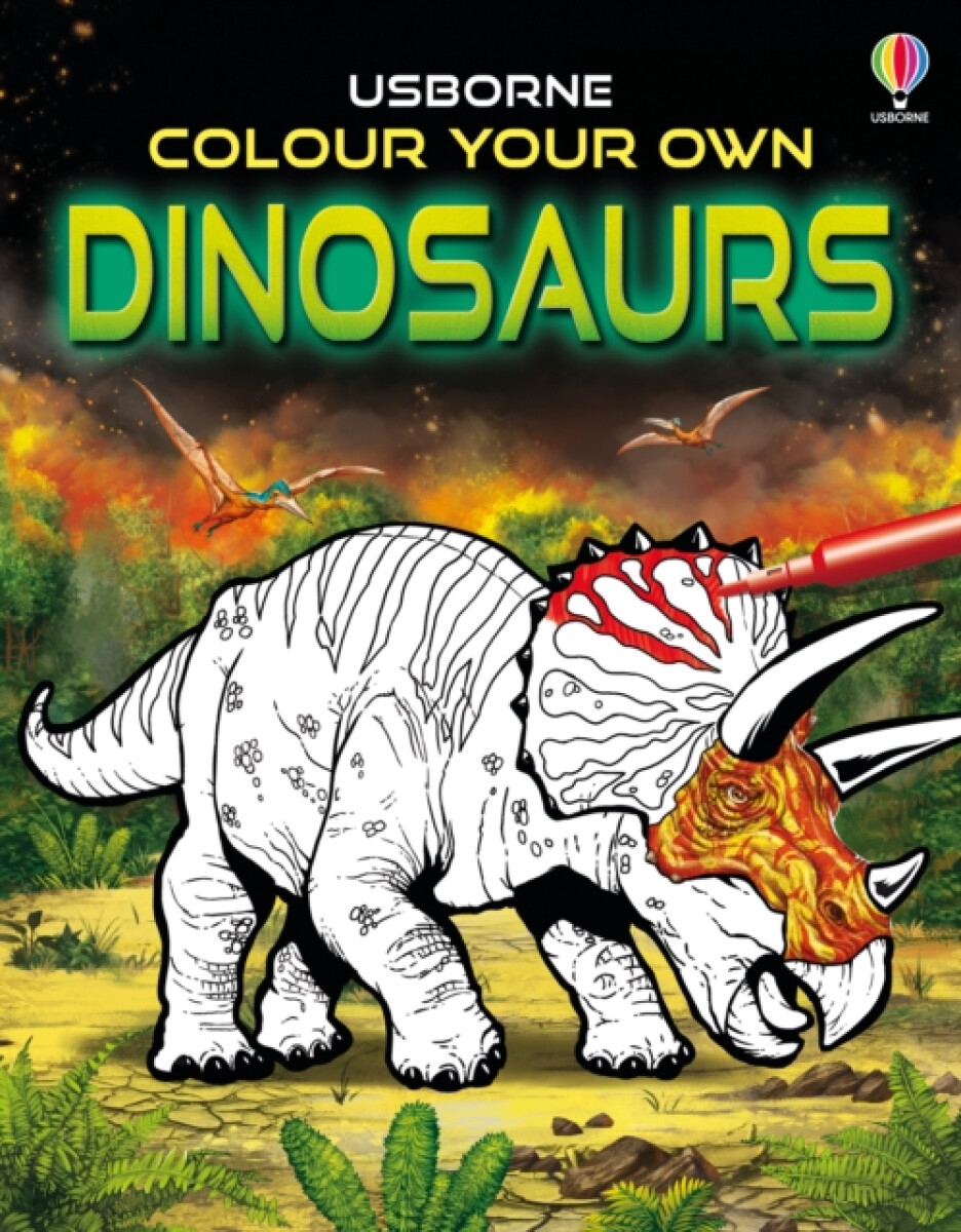 Kniha Colour Your Own Dinosaurs
