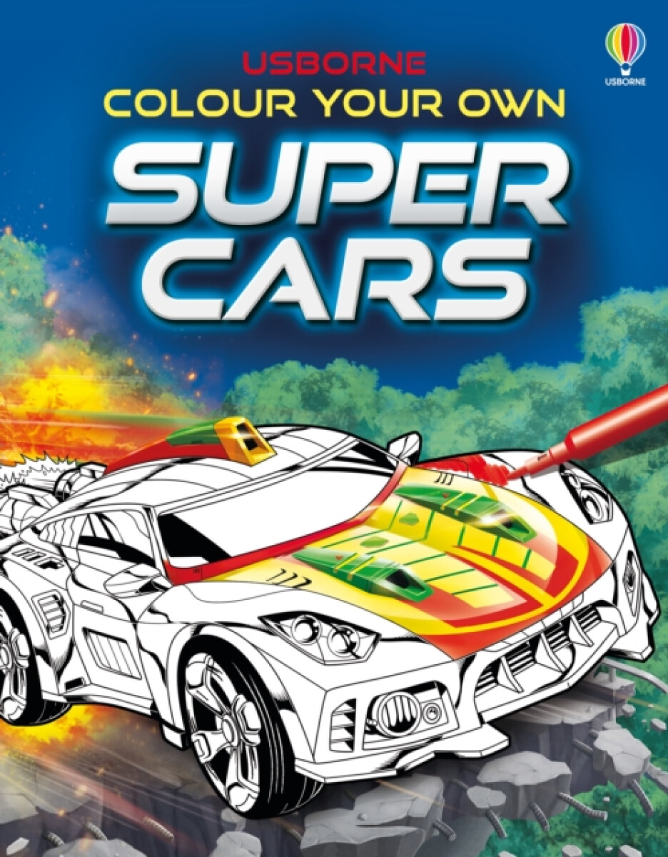 Kniha Colour Your Own Supercars