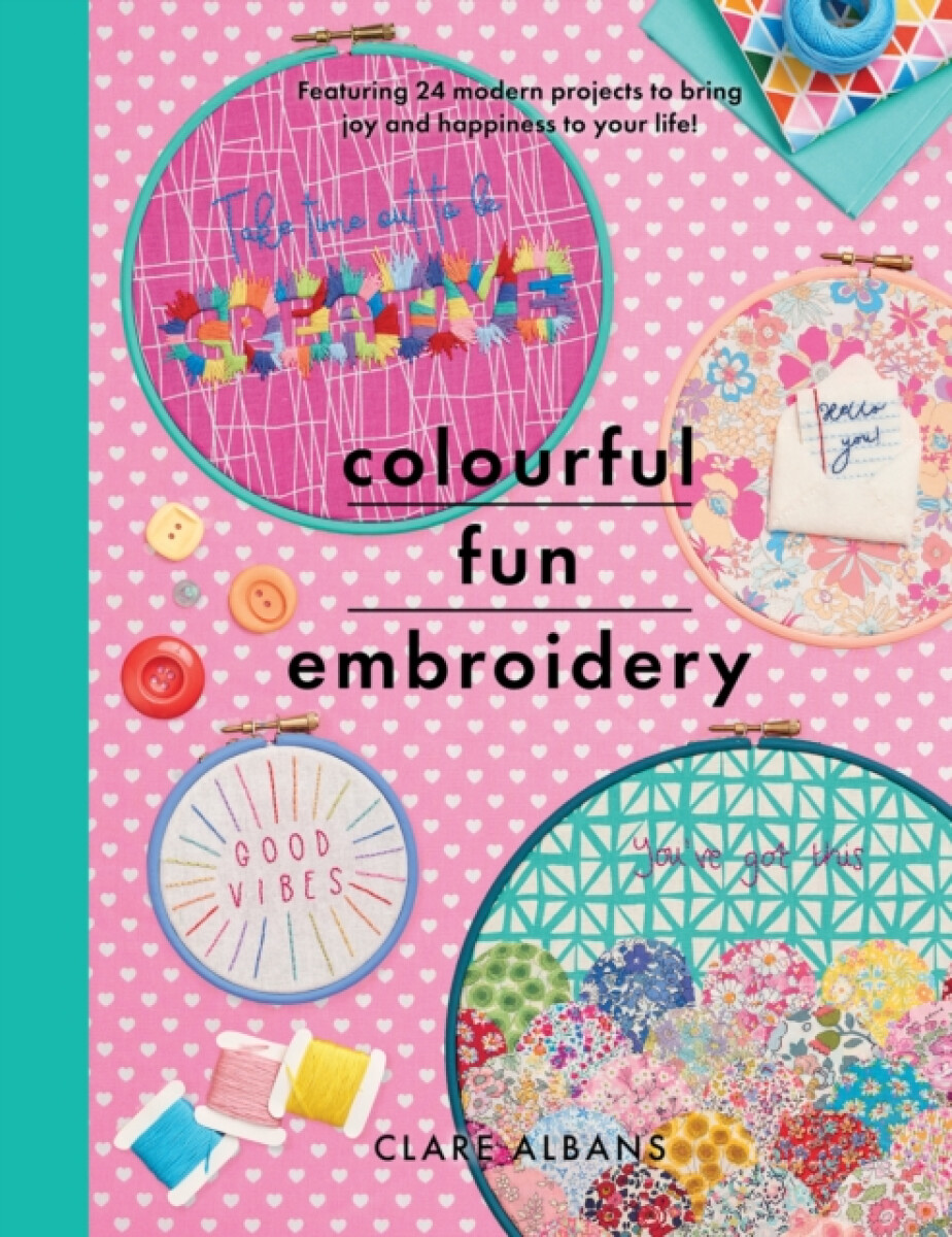 Kniha Colourful Fun Embroidery