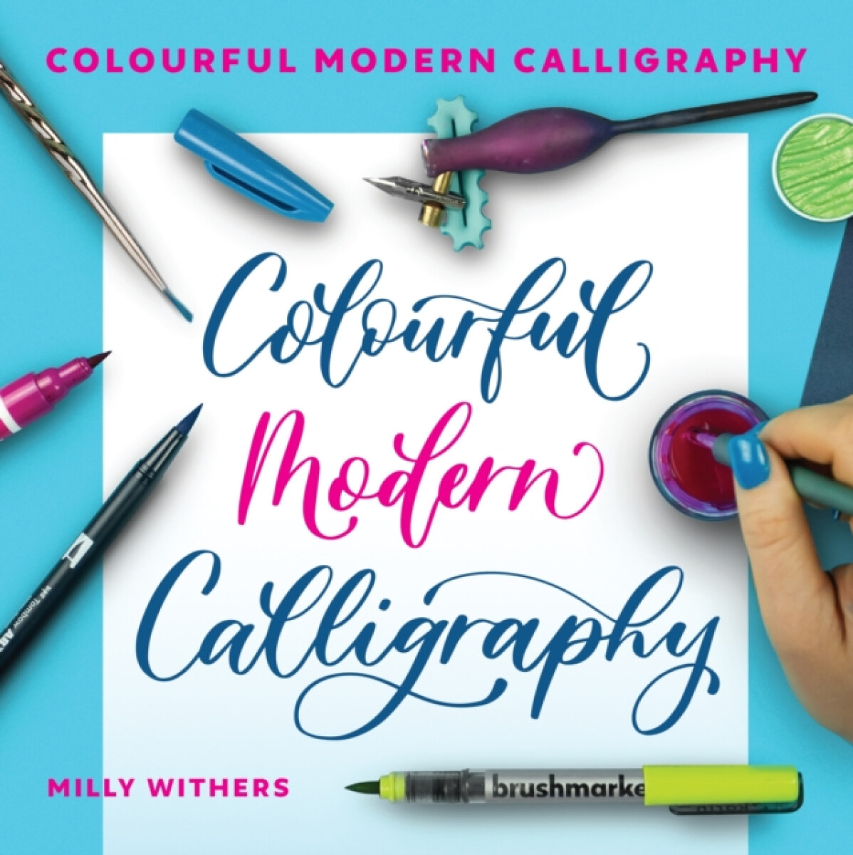 Kniha Colourful Modern Calligraphy