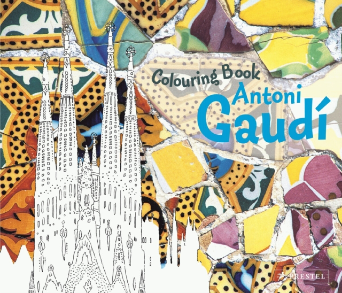 Kniha Colouring Book Antoni Gaudi
