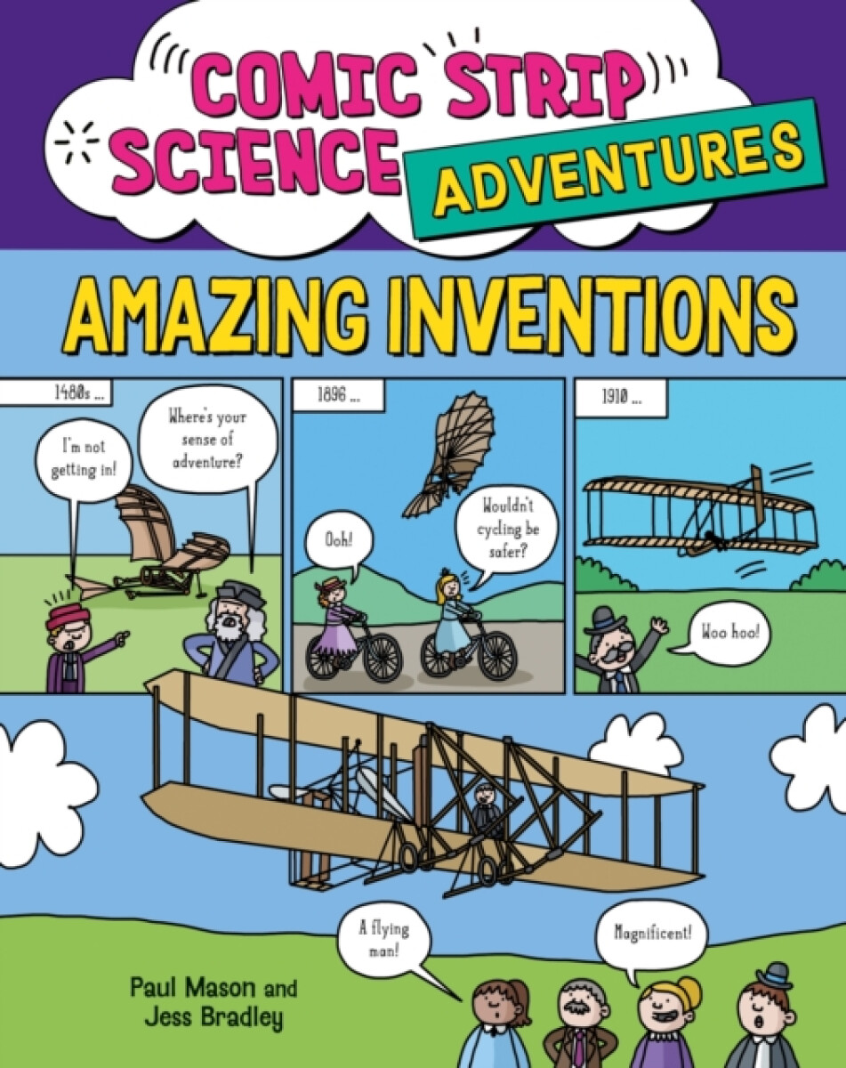 Kniha Comic Strip Science Adventures: Amazing Inventions