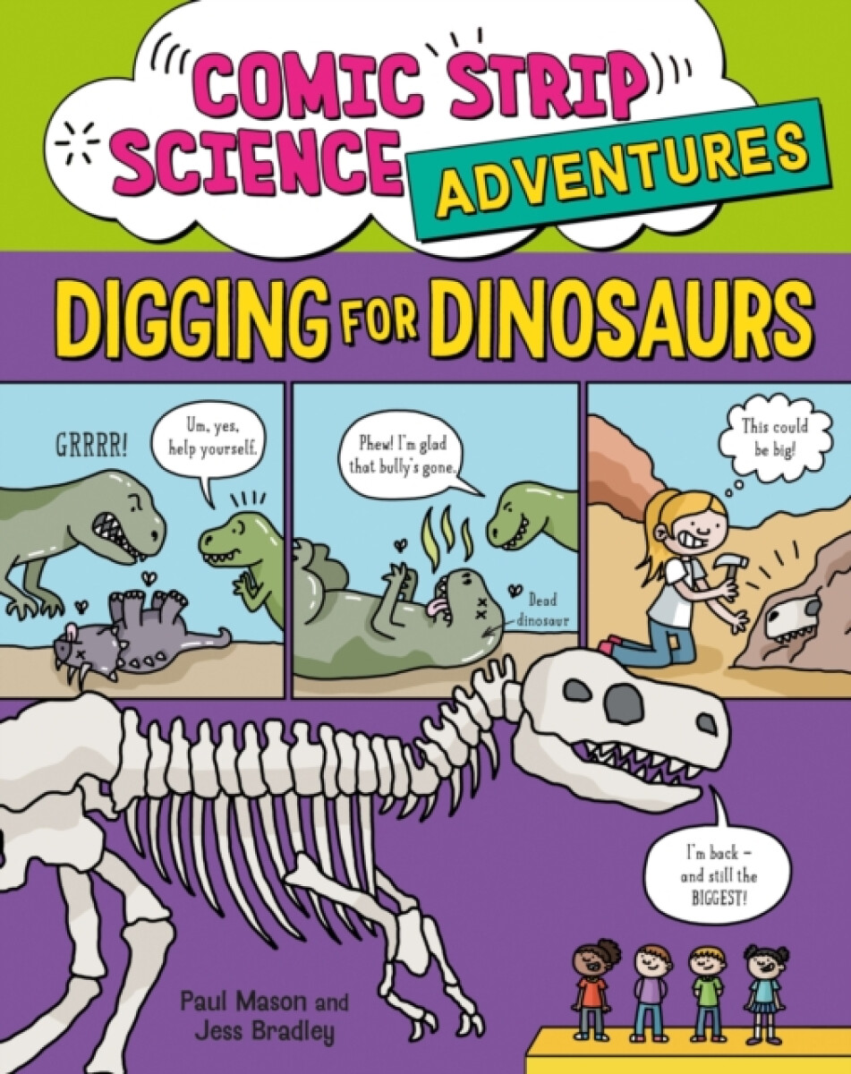 Kniha Comic Strip Science Adventures: Digging for Dinosaurs