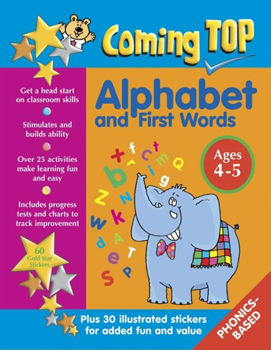 Kniha Coming Top: Alphabet and First Words - Ages 4 - 5