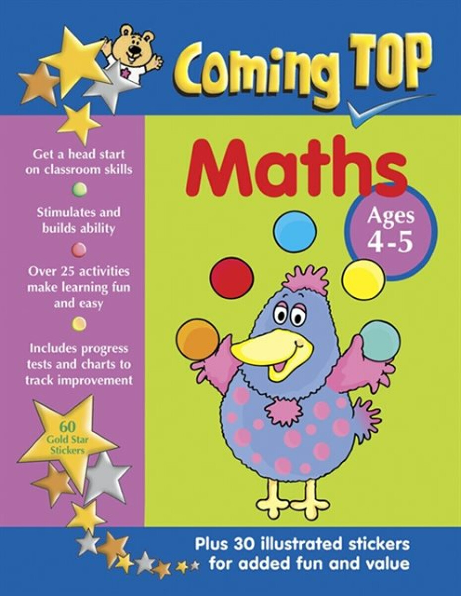 Kniha Coming Top: Maths - Ages 4 - 5