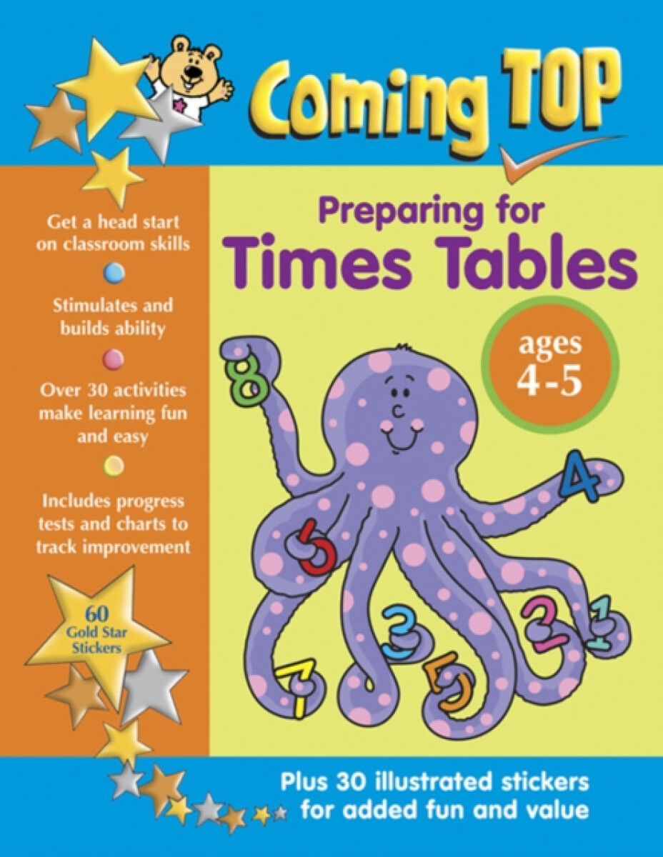 Kniha Coming Top: Preparing for Times Tables - Ages 4 - 5