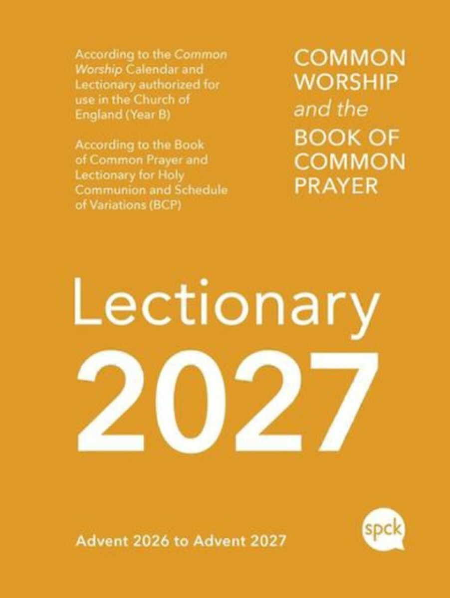 Common Worship Lectionary 2027 - SPCK