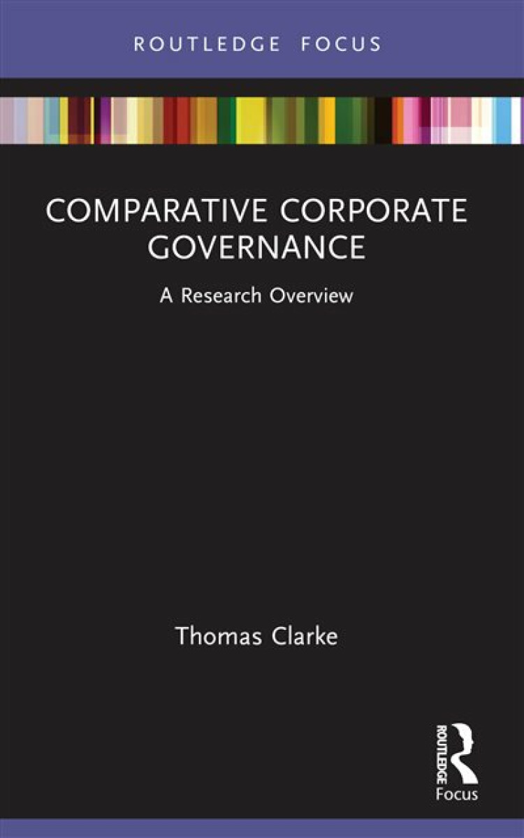 Kniha Comparative Corporate Governance