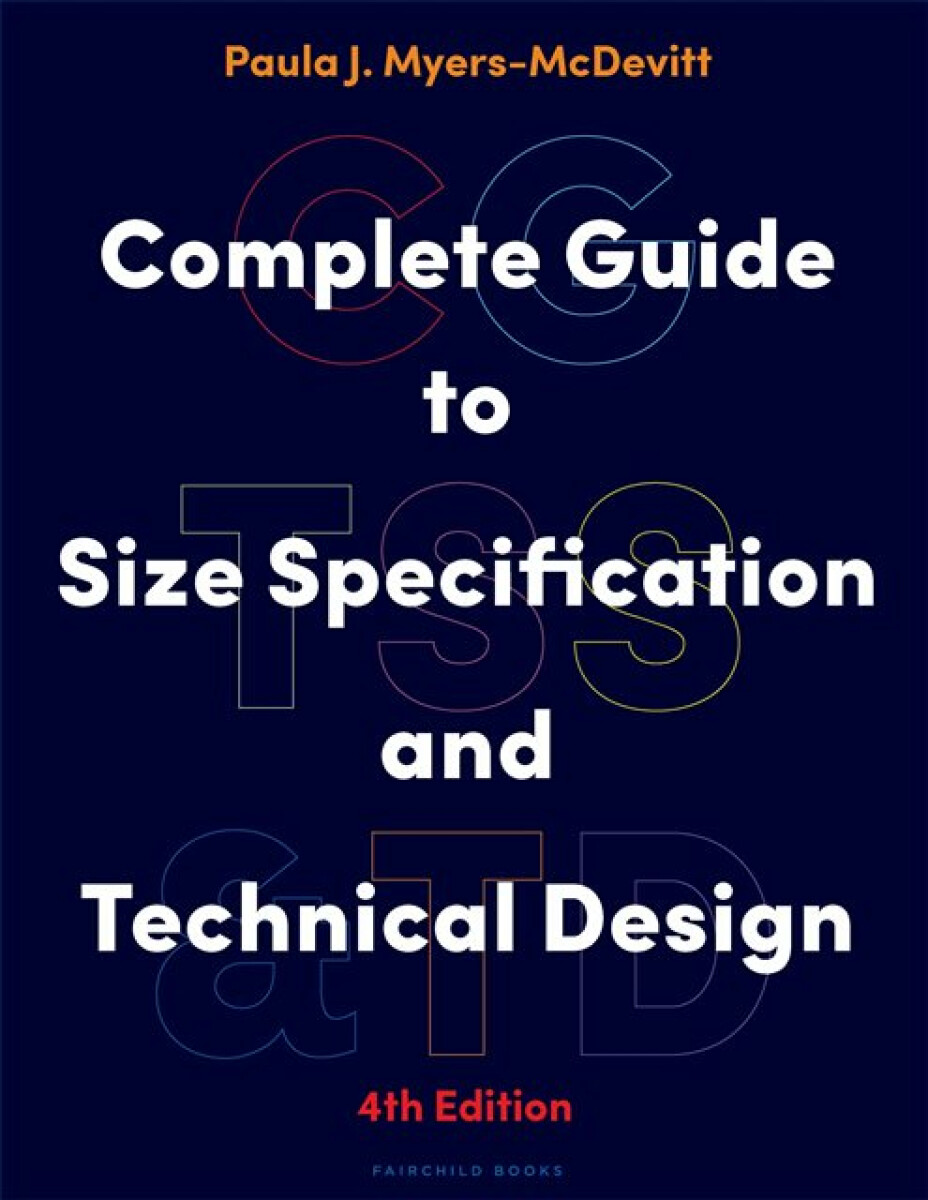 Kniha Complete Guide to Size Specification and Technical Design