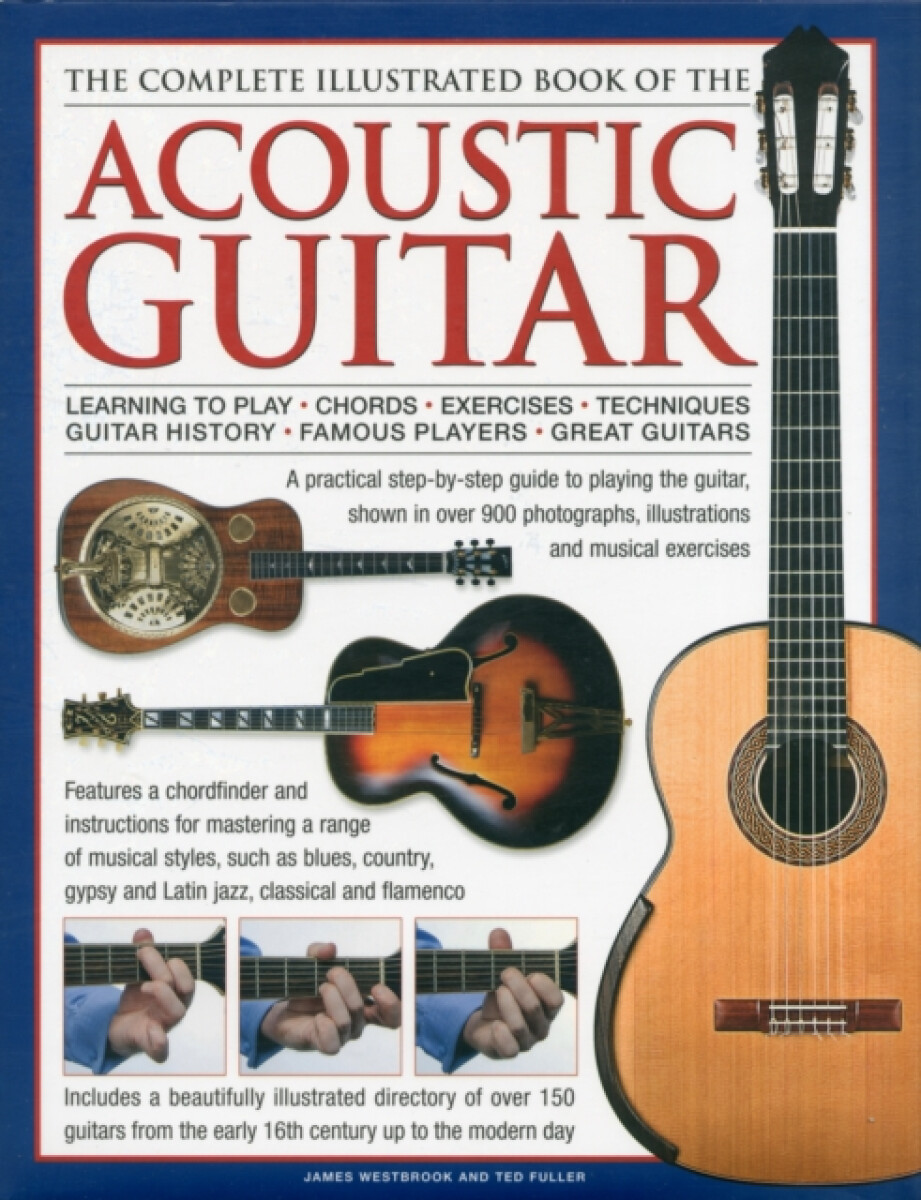 Kniha Complete Illustrated Book of the Acoustic Guitar