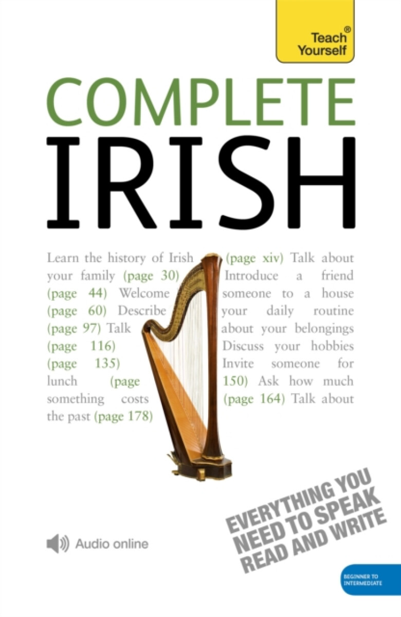 Kniha Complete Irish Beginner to Intermediate Course