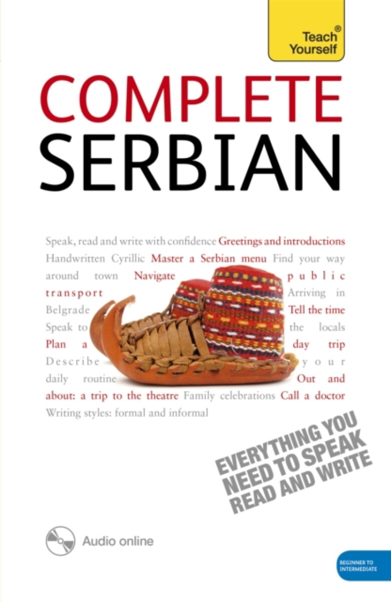 Kniha Complete Serbian Beginner to Intermediate Book and Audio Course