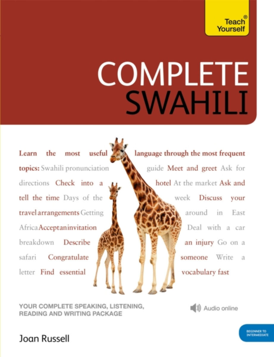 Kniha Complete Swahili Beginner to Intermediate Course