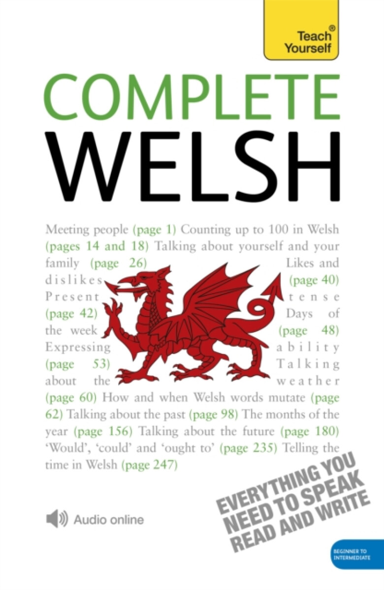 Kniha Complete Welsh Beginner to Intermediate Book and Audio Course