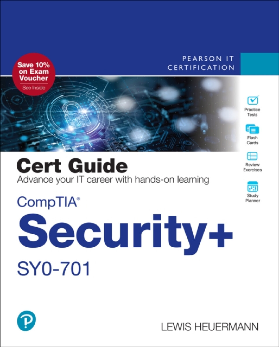 Kniha CompTIA Security+ SY0-701 Cert Guide