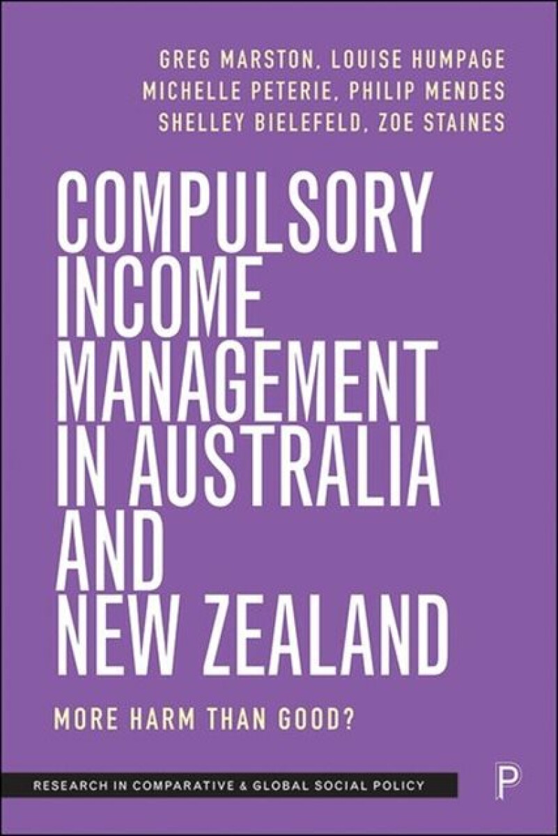 Kniha Compulsory Income Management in Australia and New Zealand