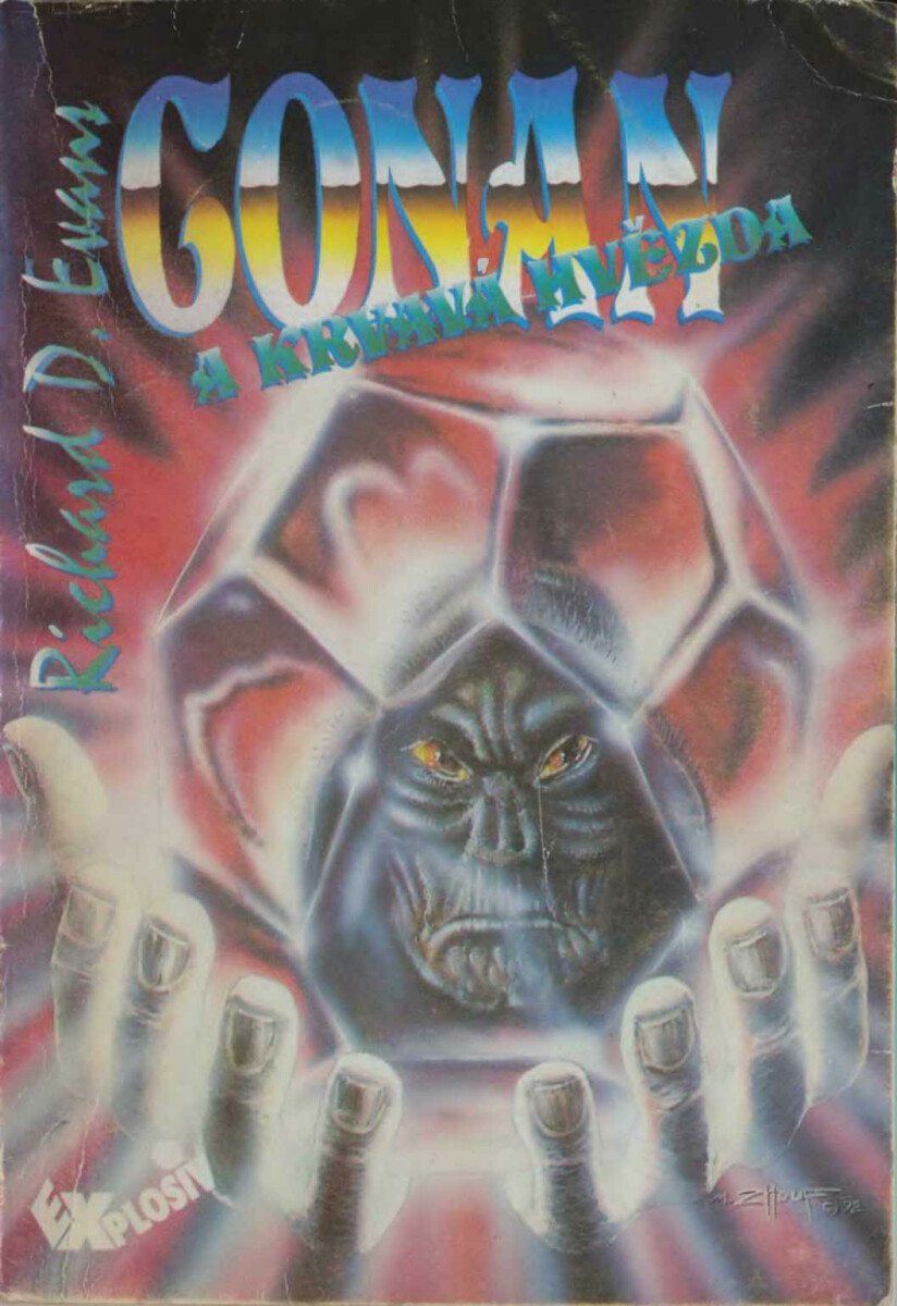 Conan a Krvavá hvězda - Richard D. Evans