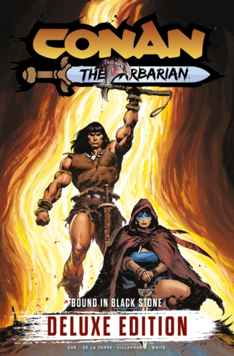 Kniha Conan the Barbarian: Bound In Black Stone Deluxe Edition