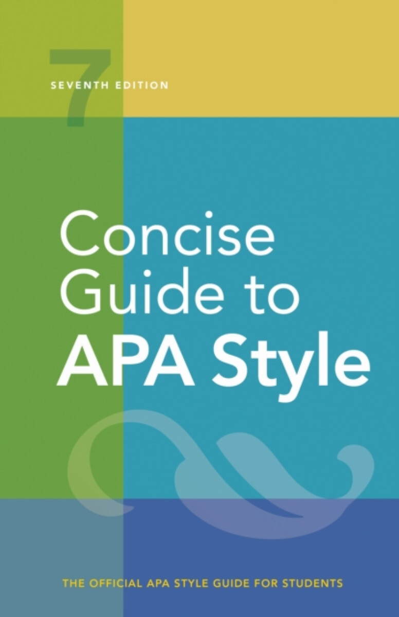 Kniha Concise Guide to APA Style