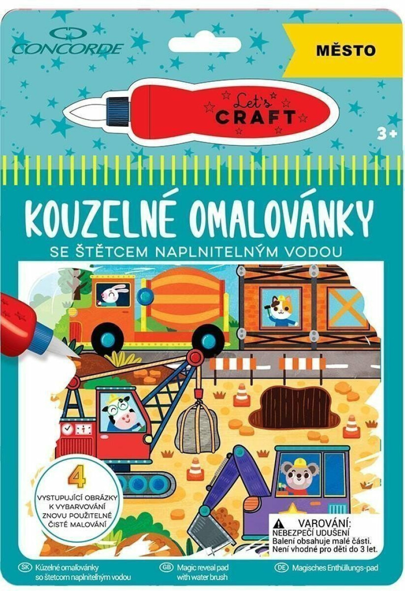 Kniha Kouzelné omalovánky