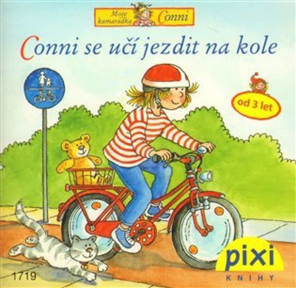Kniha Conni se učí jezdit na kole