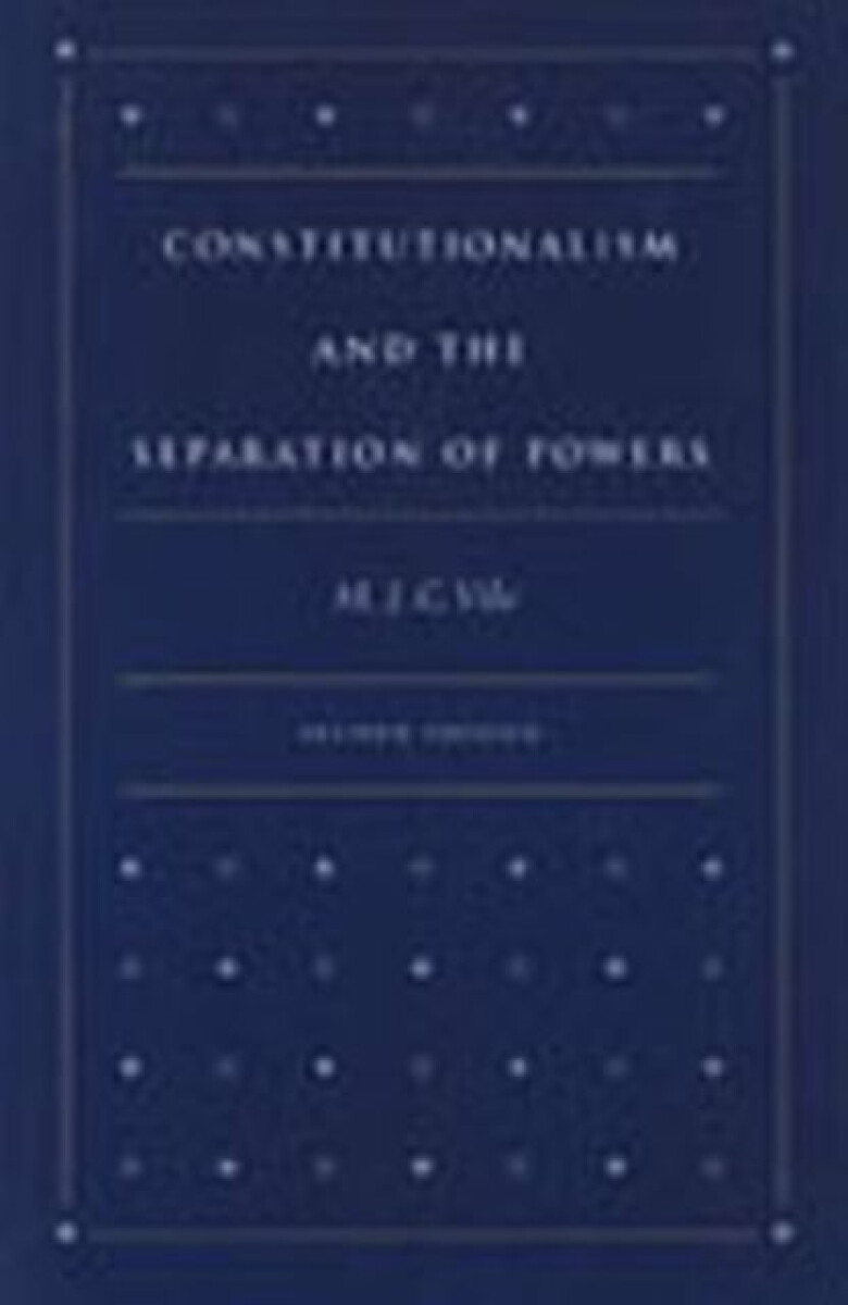 Kniha Constitutionalism a the Separation of Powers, 2nd Edition