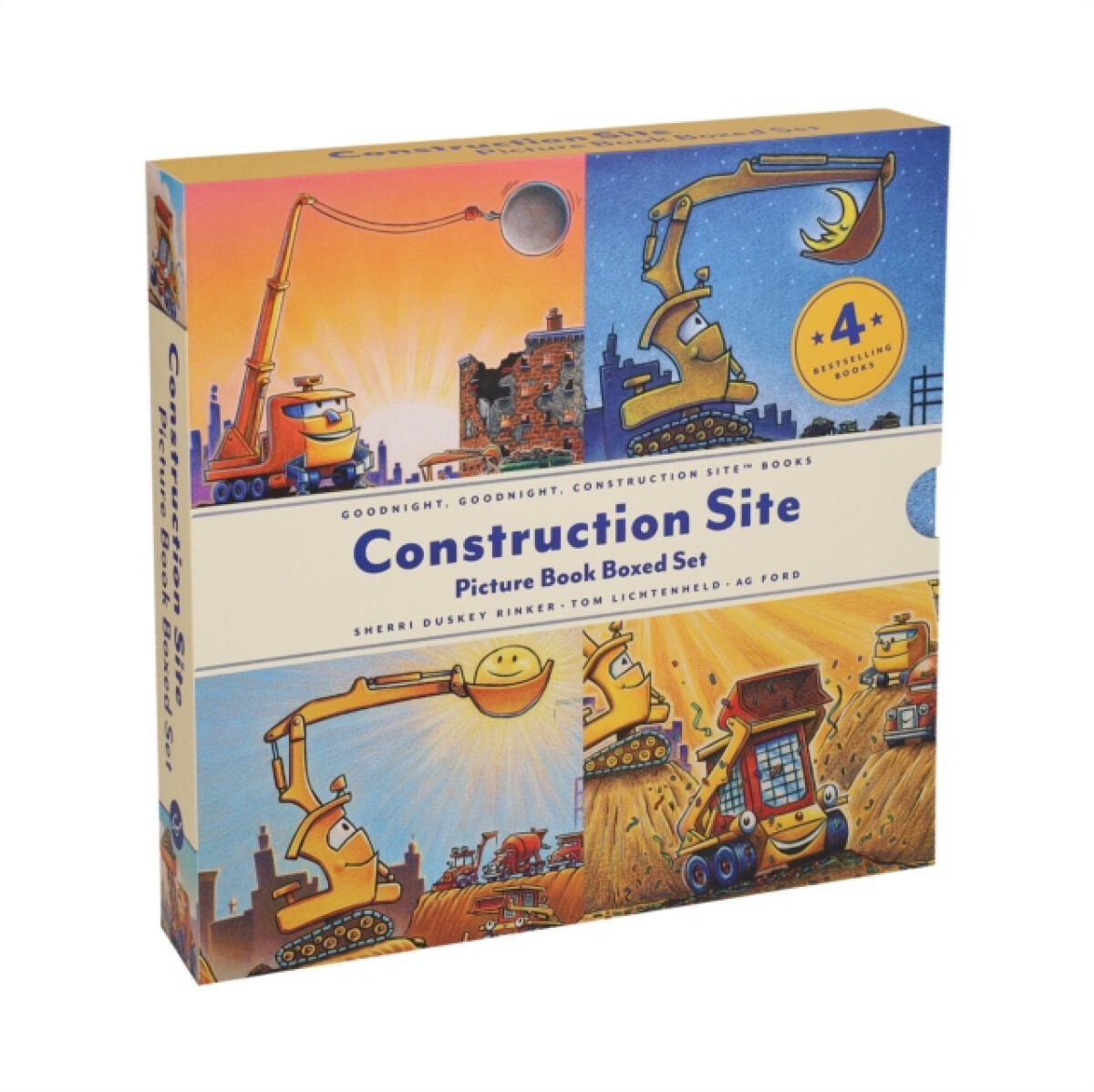 Kniha Construction Site Picture Book Boxed Set
