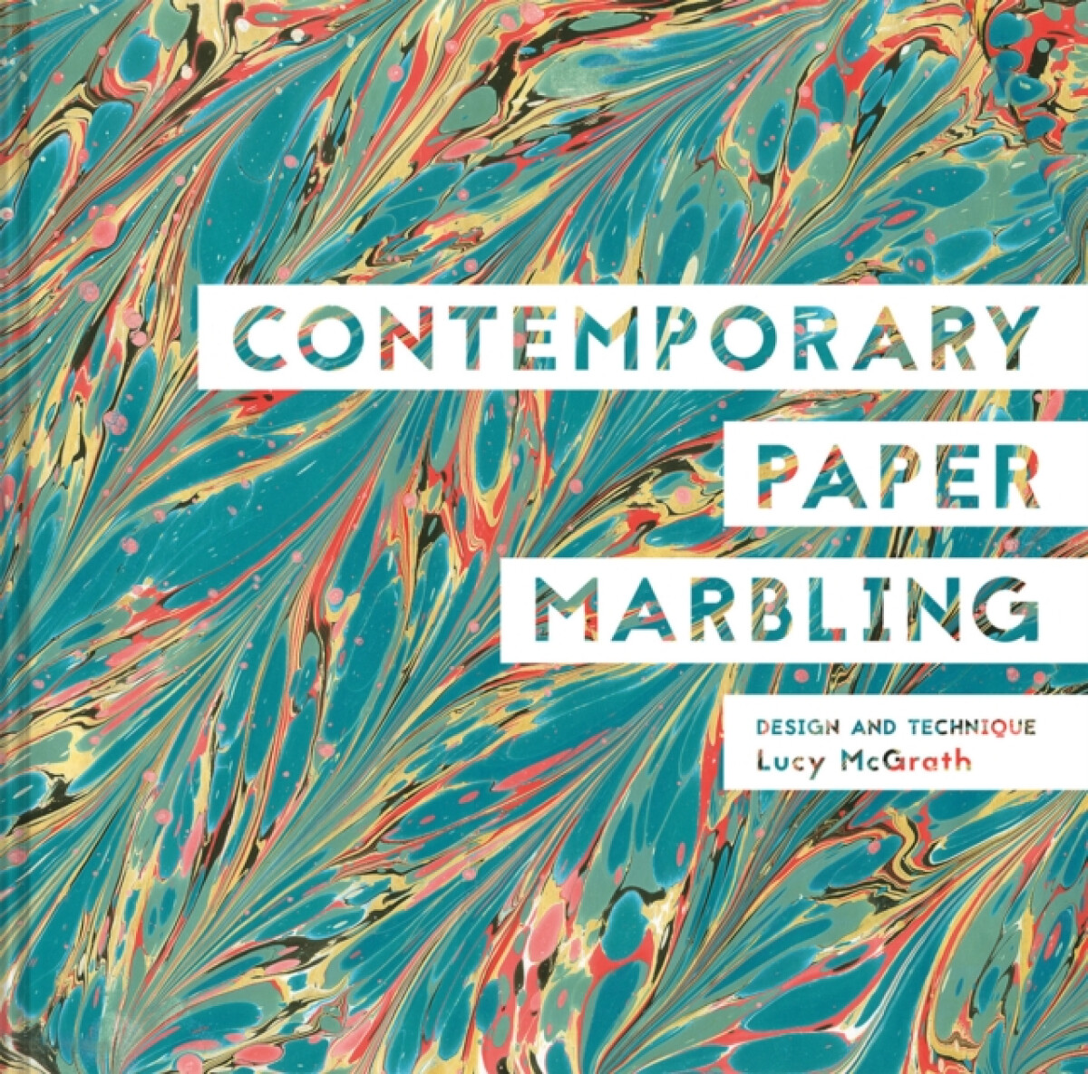 Kniha Contemporary Paper Marbling