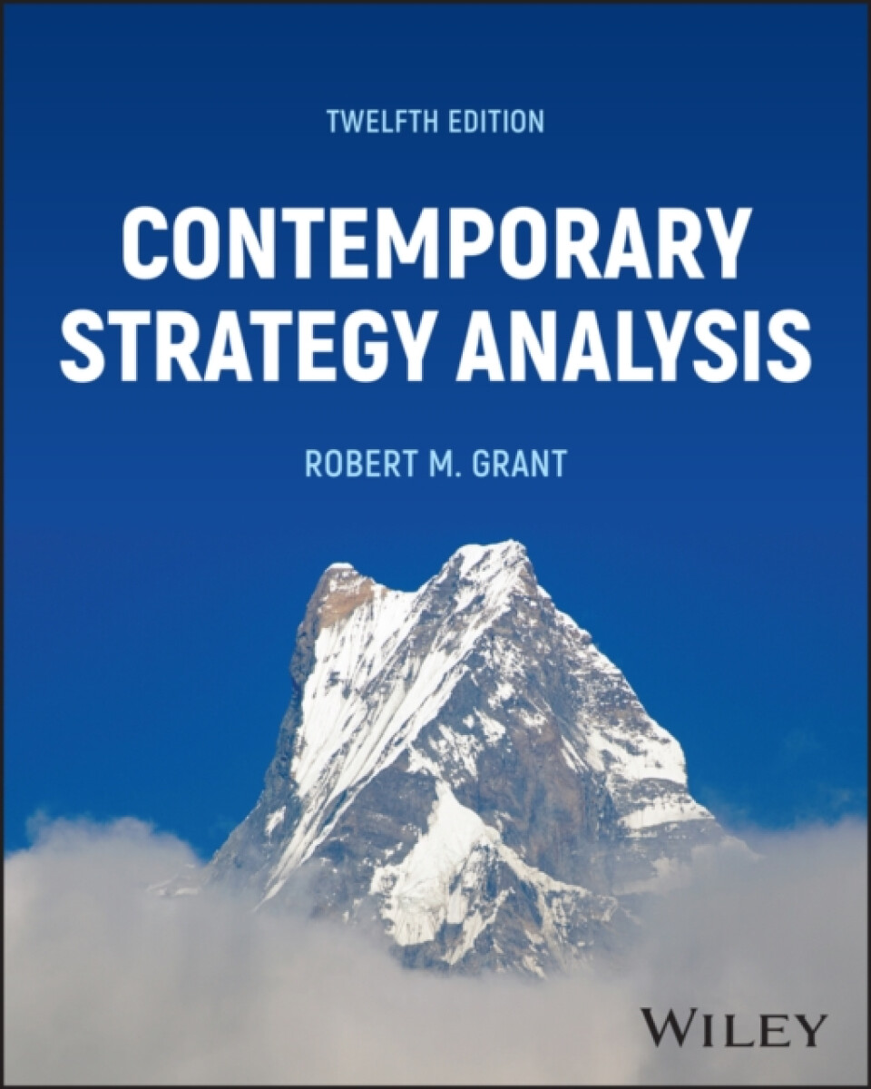 Kniha Contemporary Strategy Analysis