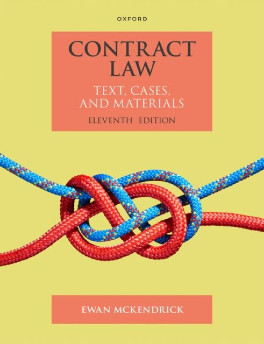 Kniha Contract Law
