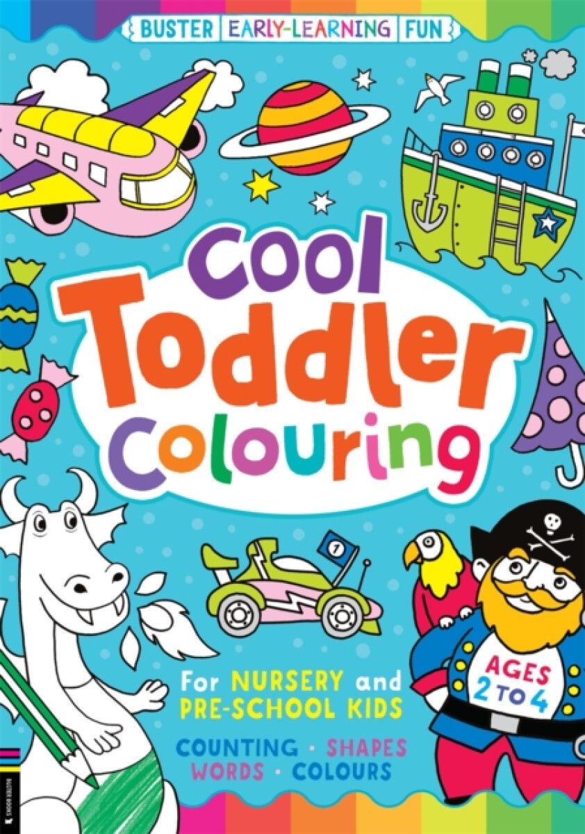 Kniha Cool Toddler Colouring