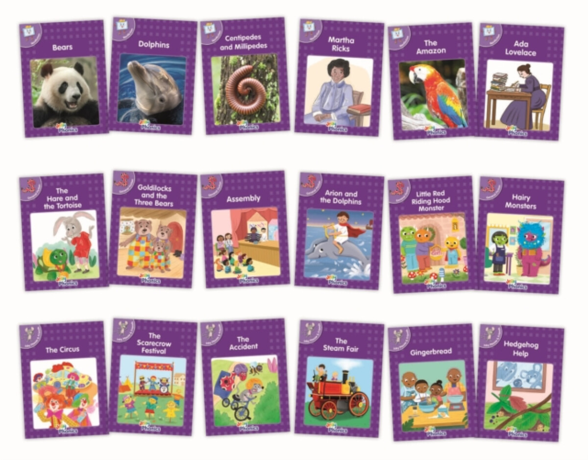 Kniha Core Purple Readers Complete Set (18 Books)