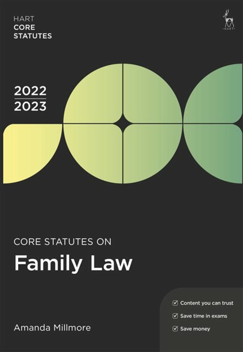 Kniha Core Statutes on Family Law 2022-23