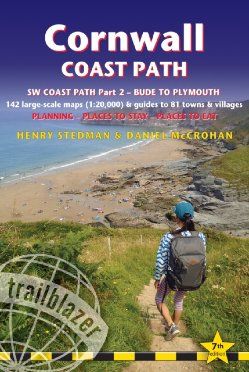 Kniha Cornwall Coast Path Trailblazer walking guide