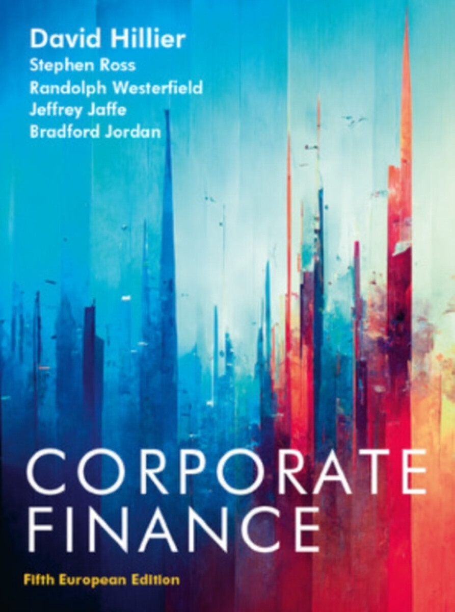 Kniha Corporate Finance 5e