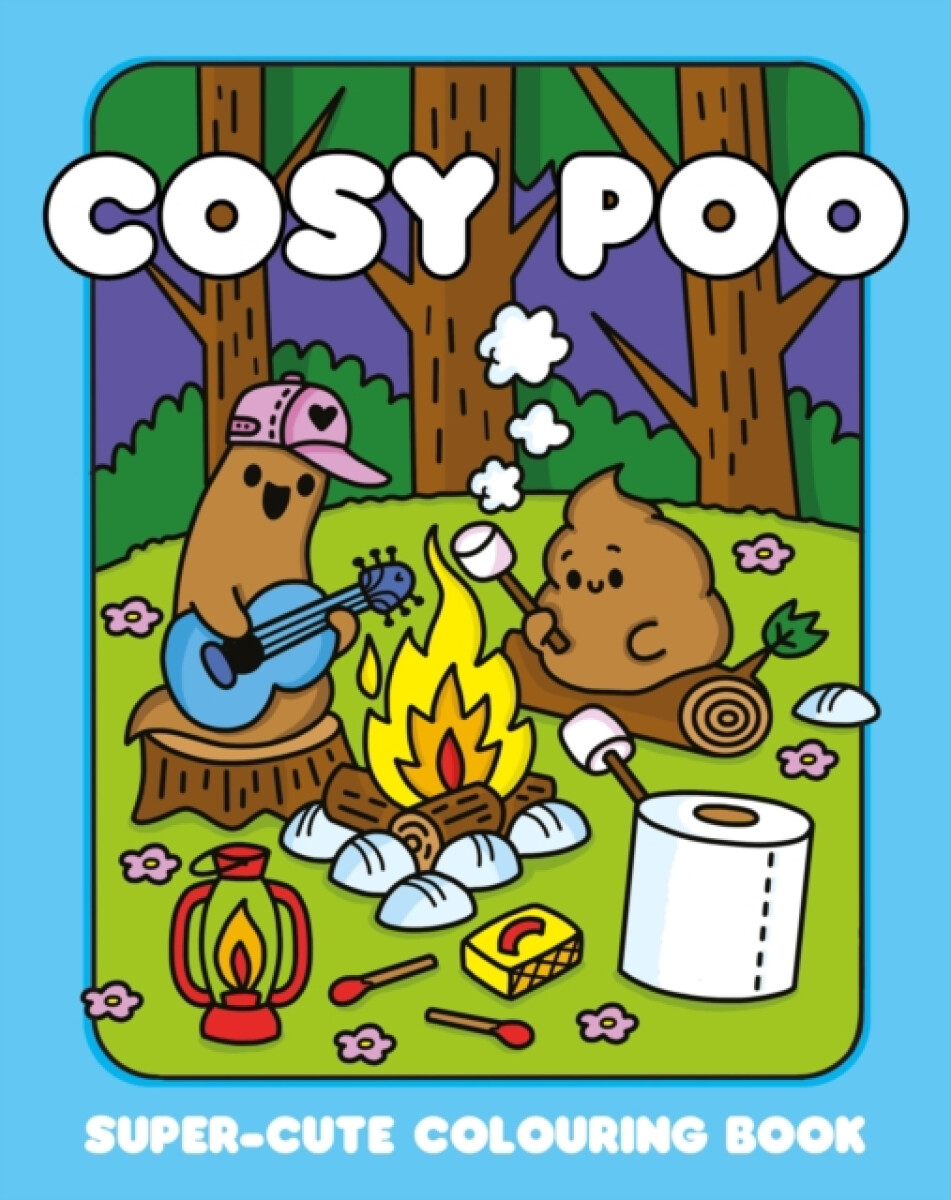 Kniha Cosy Poo: A Super Cute Colouring Book