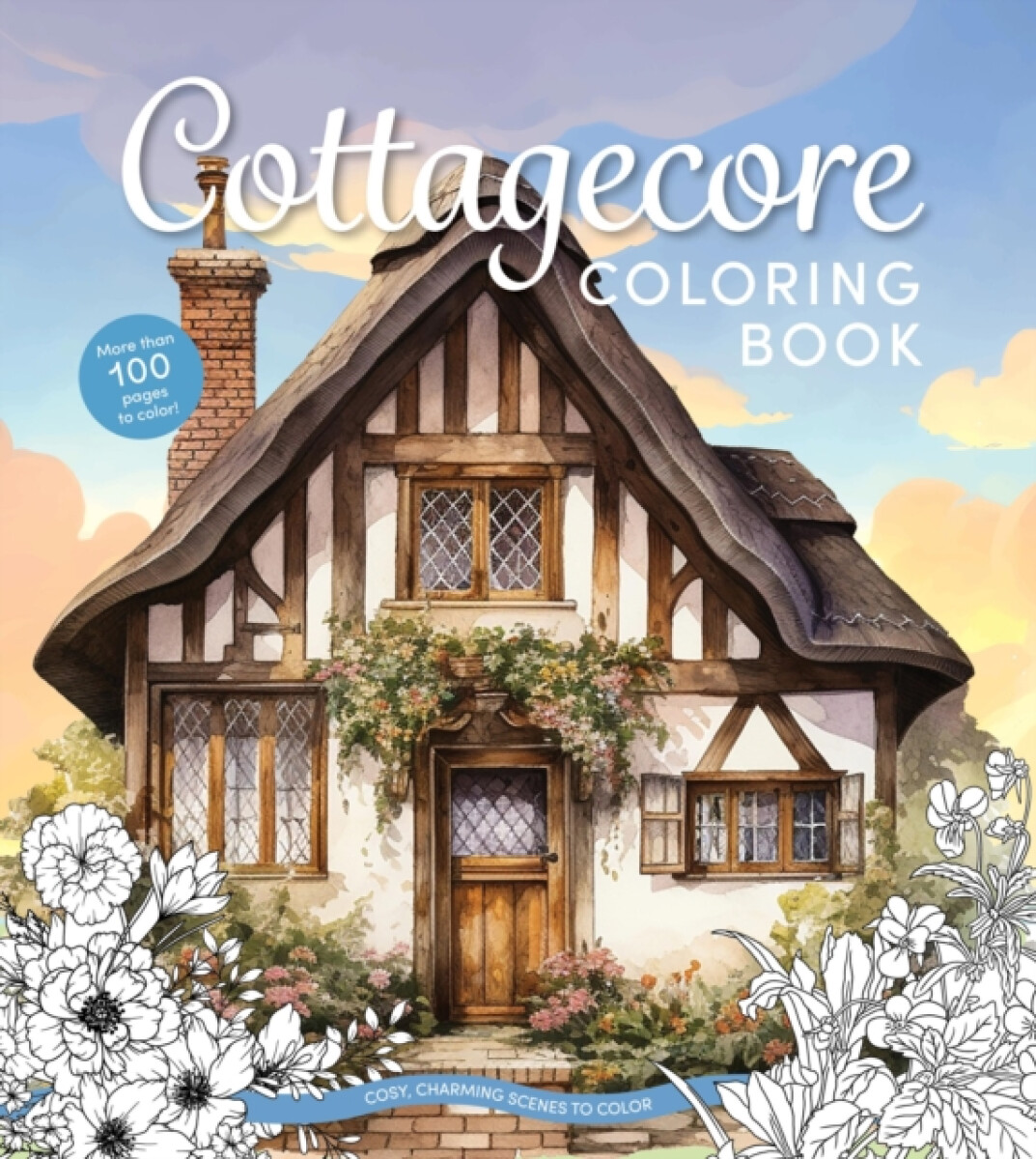 Kniha Cottagecore Coloring Book