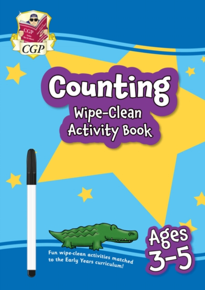 Kniha New Counting Wipe-Clean Activity Book for Ages 3-5 (with pen)