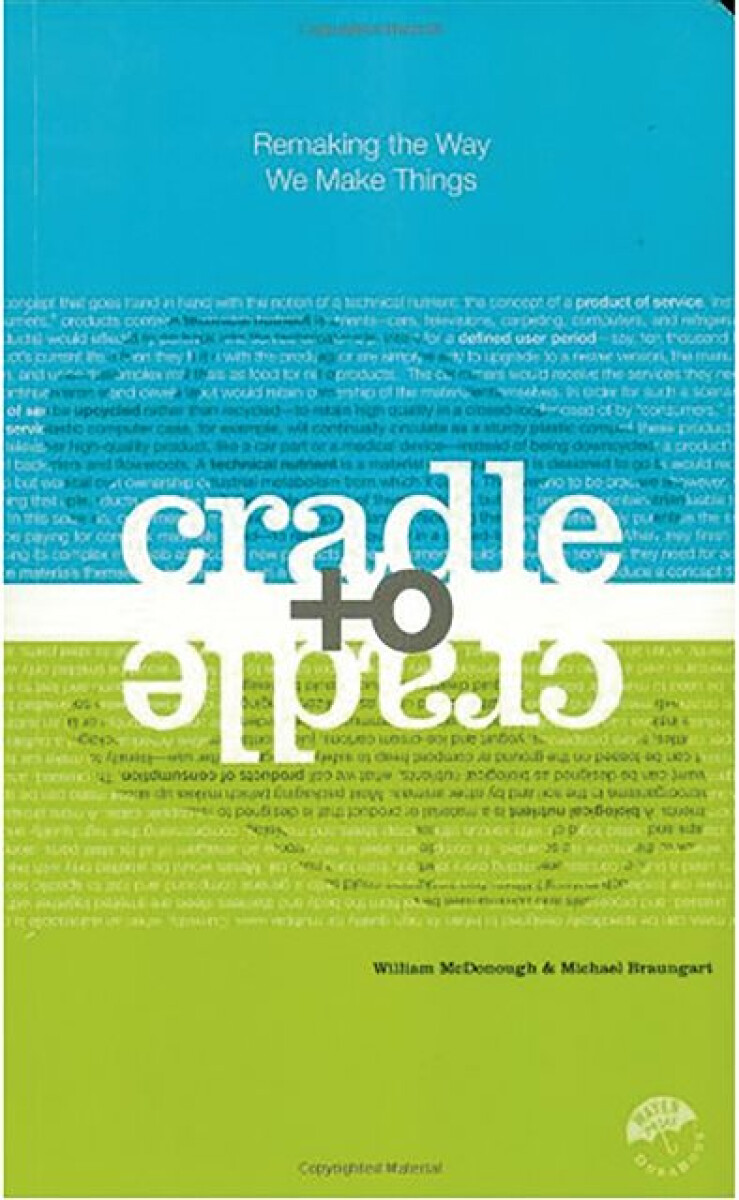 Kniha Cradle to Cradle