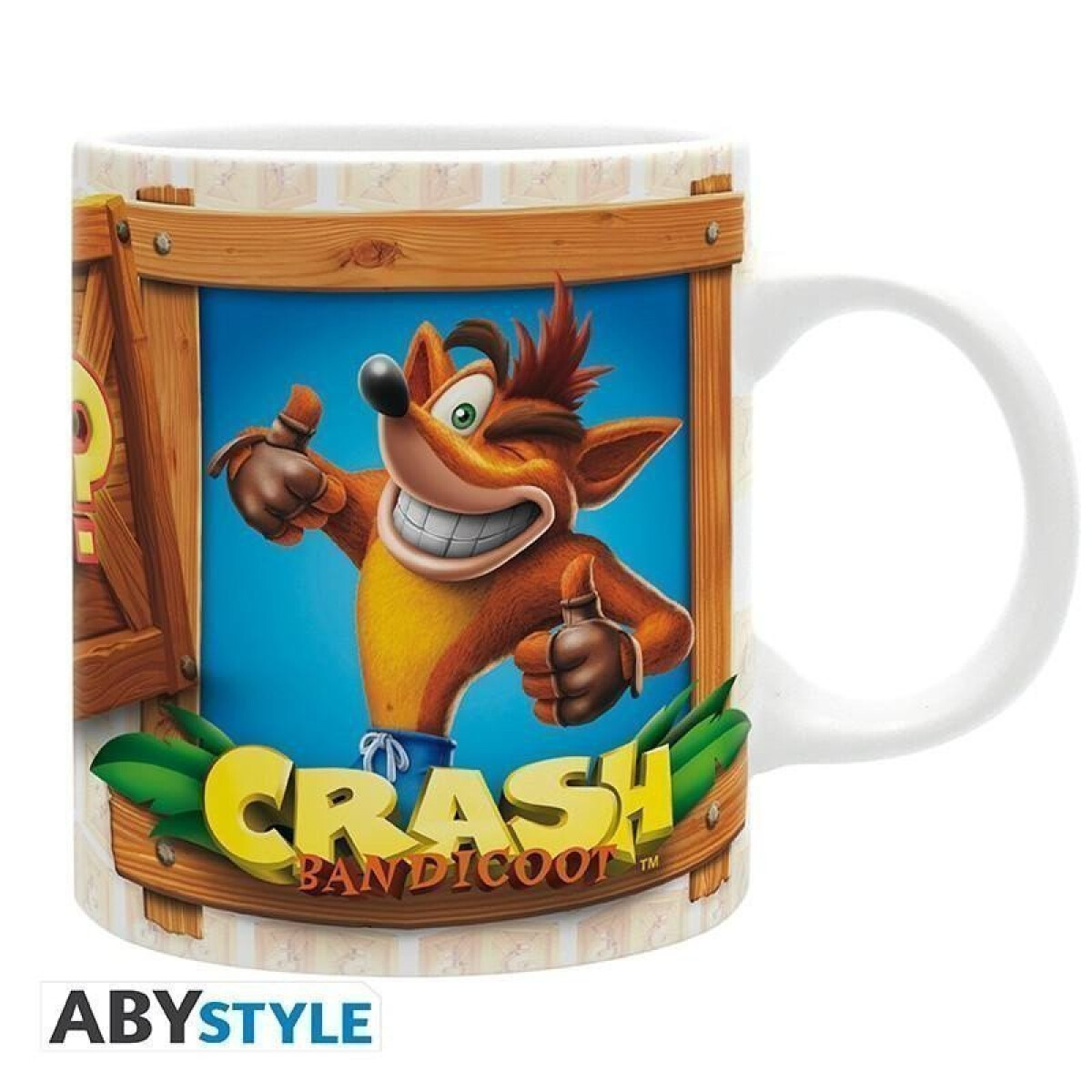 Kniha Crash Bandicoot Keramický hrnek 320 ml